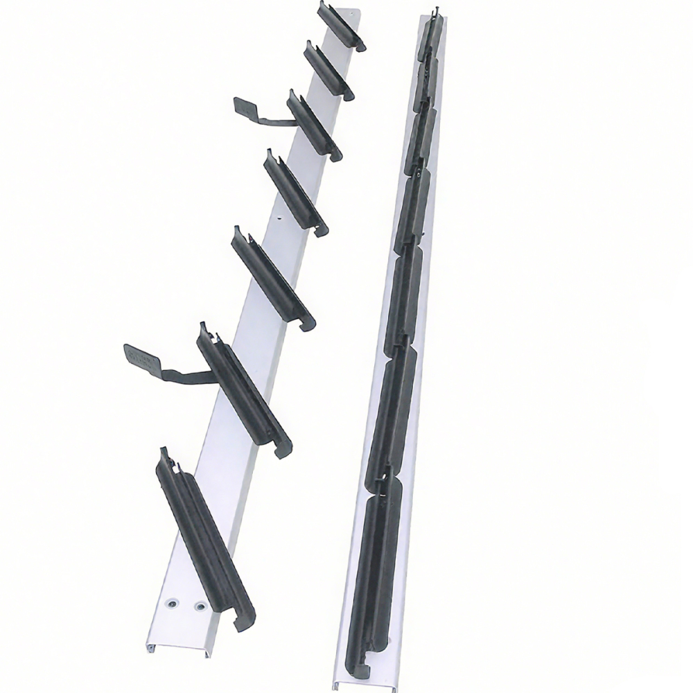 Aluminum-plastic 7-blade shutter bracket