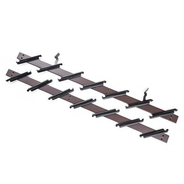Aluminum-plastic 7-blade shutter bracket