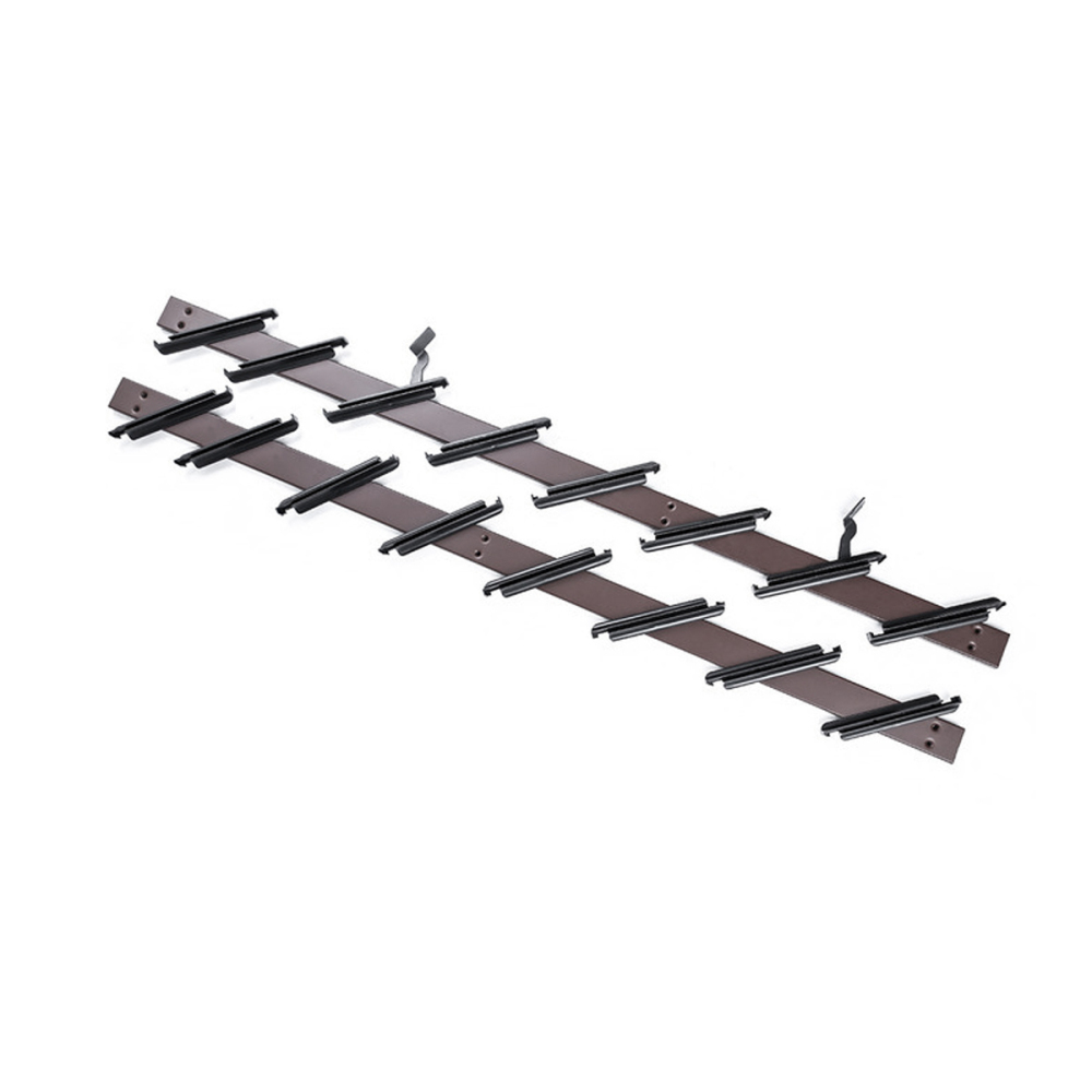 Aluminum-plastic 8-blade shutter bracket