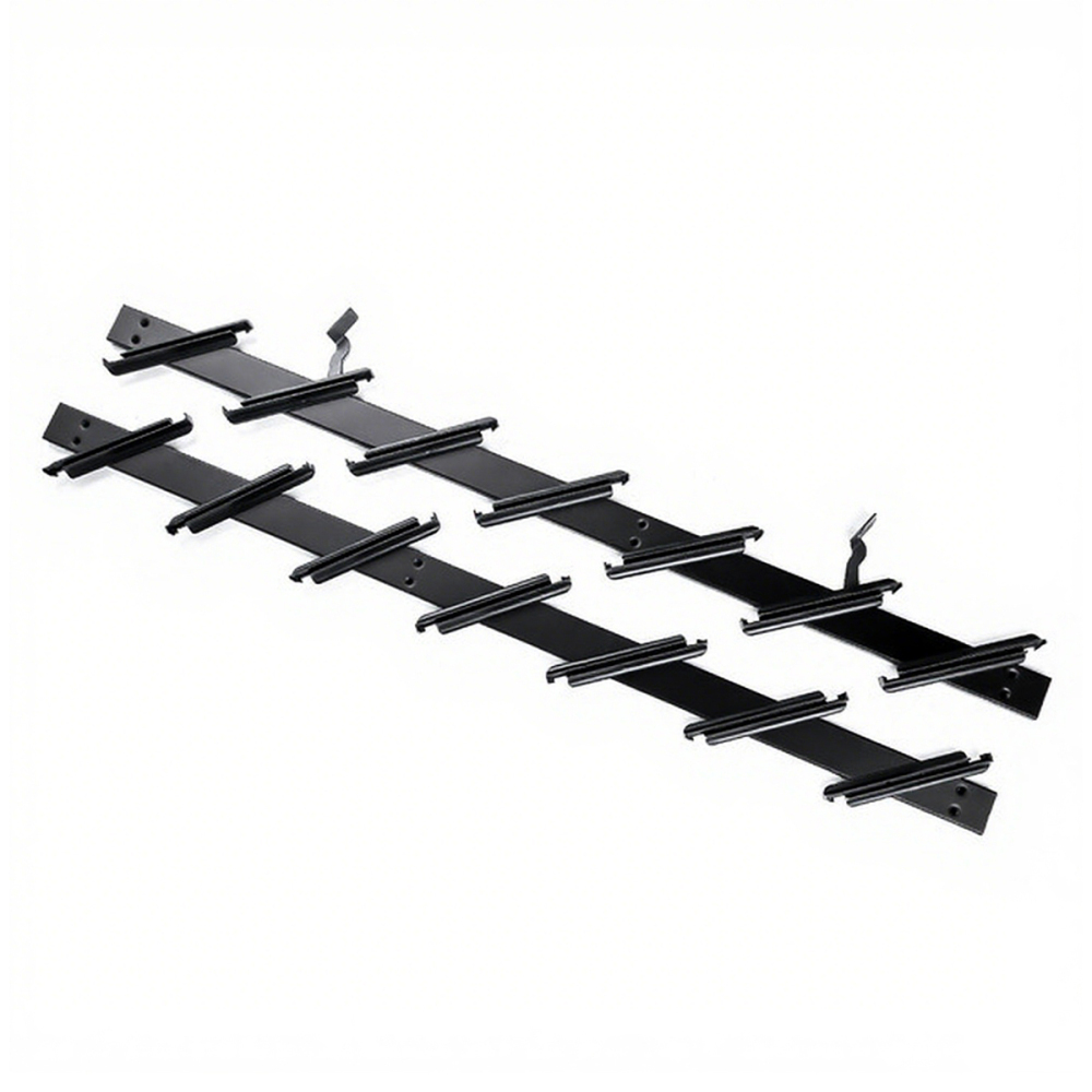 Aluminum-plastic 7-blade shutter bracket