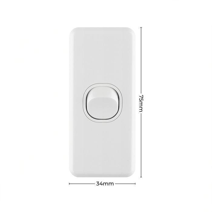 TABUBIL 1 Gang Single Architrave Switch