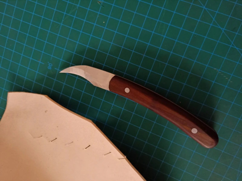 KL full-tang hollow-out hook knife