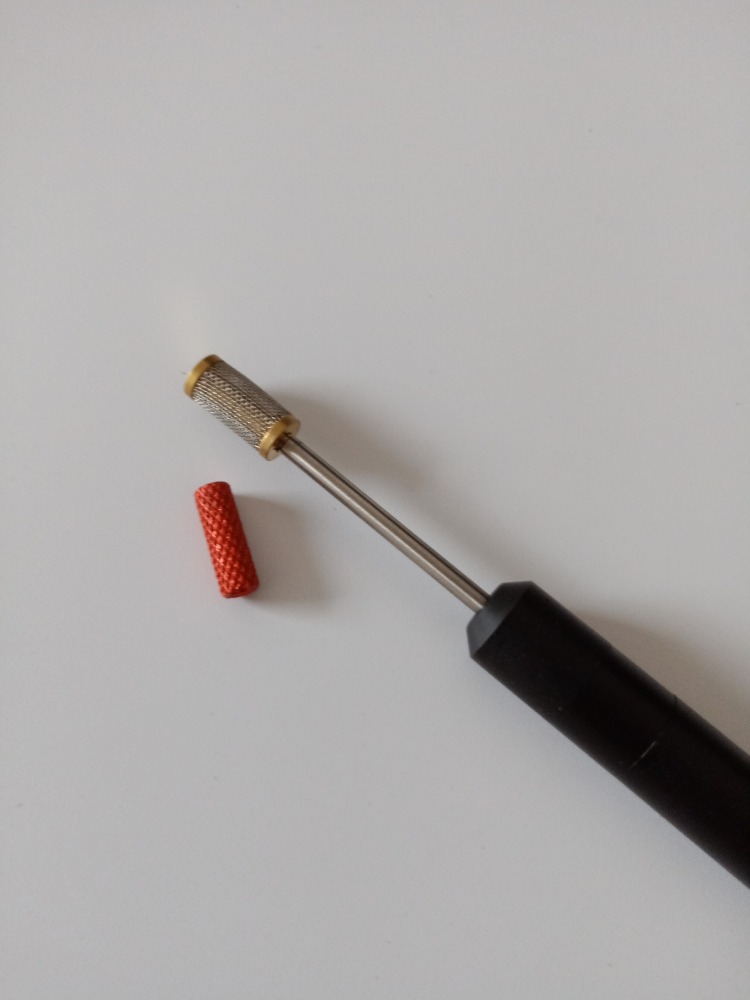KL leather tools black aluminum handle edge paint tools