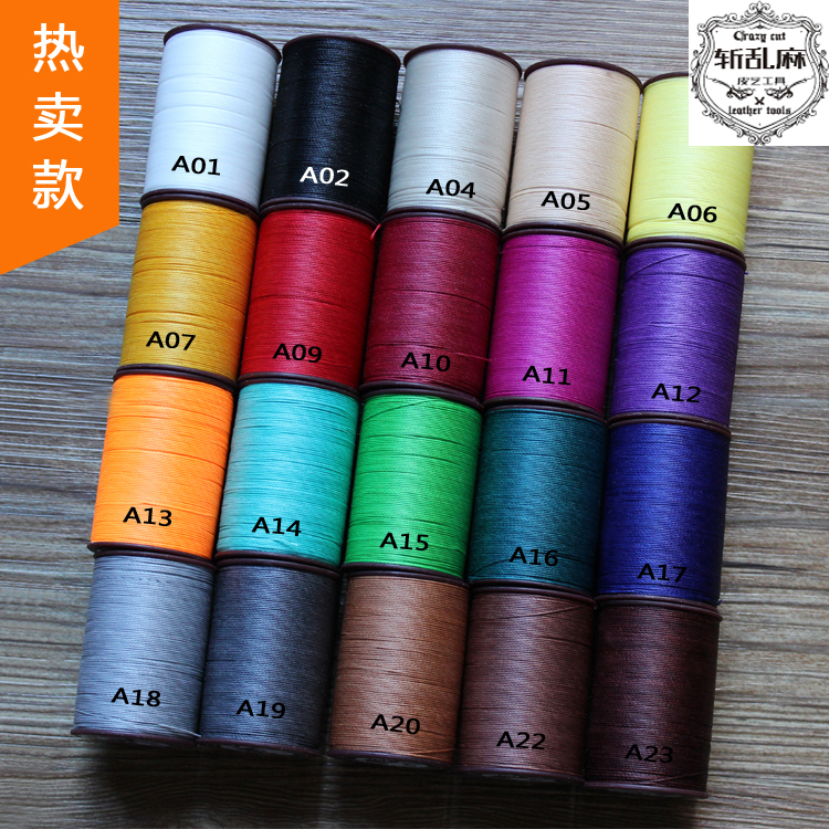 Round Polyester Waxed Thread