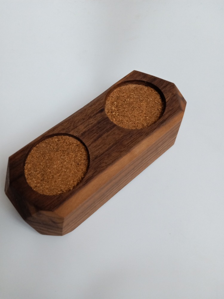 KL Walnut Needle & Awl Holder