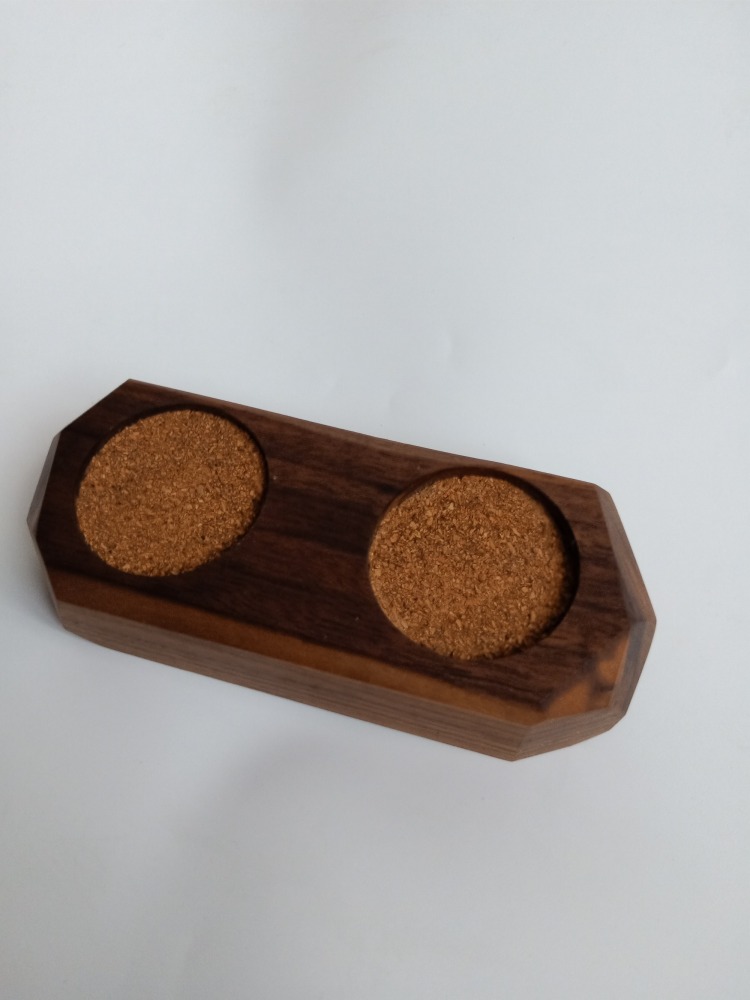KL Walnut Needle & Awl Holder