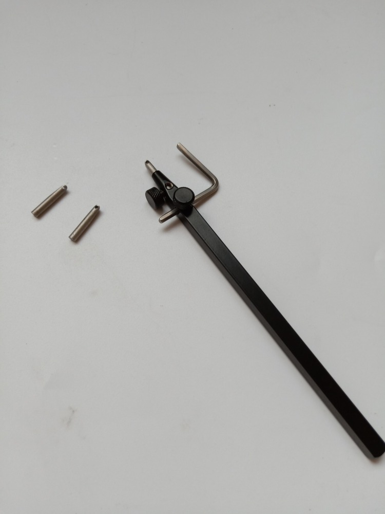 KL black  stainless steel stitching groover