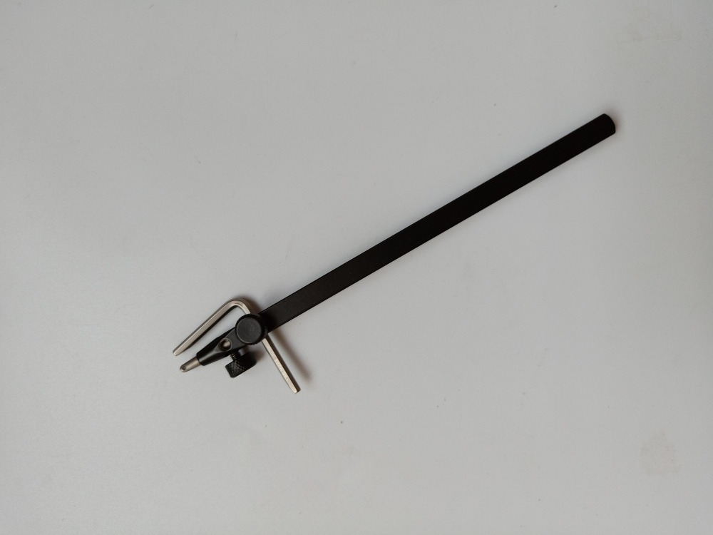 KL black  stainless steel stitching groover