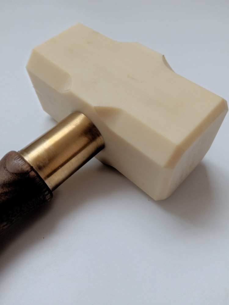 Super weight nylon stitching hammer