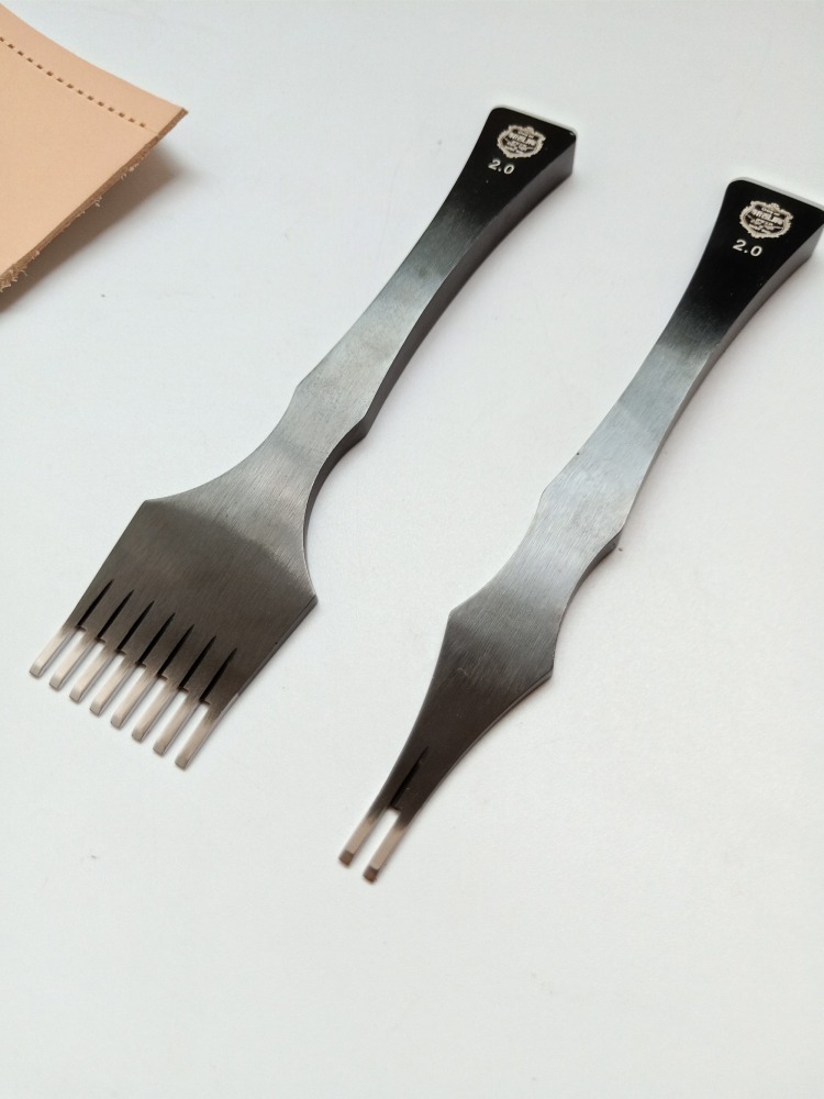 KL Black Stitching Chisel (Flat Style)