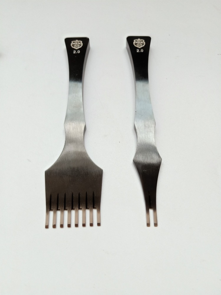 KL Black Stitching Chisel (Flat Style)