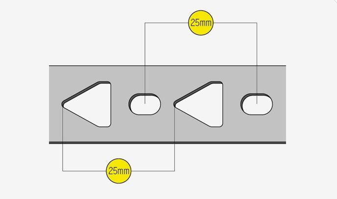 304 Stainless Steel Belt Punch Center Guide