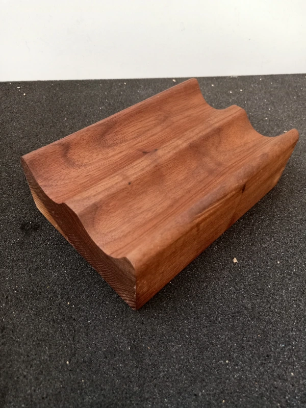 Creaser Machine Walnut Handle & Tips Holder