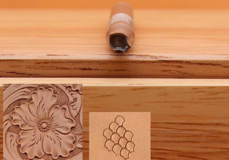 Leather Carving Fish Scale Stamp