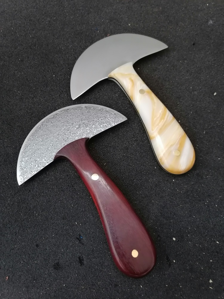 KL Damascus Round Knife