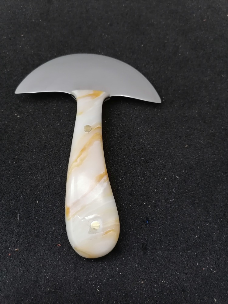 KL Damascus Round Knife