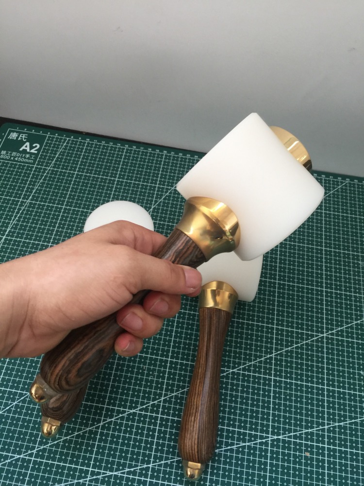 Custom made  T  nylon hammer