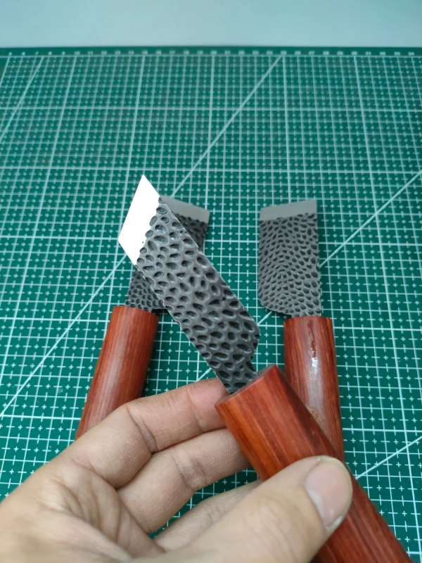 Japanese Style Forged Cutting / Skiving Knife