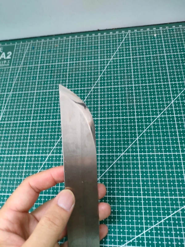 KL Oblique Rounded Skiving Knife