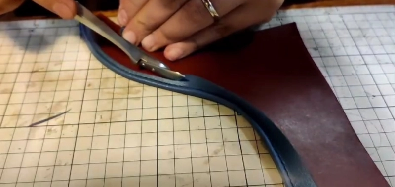Leather Hemming Tool