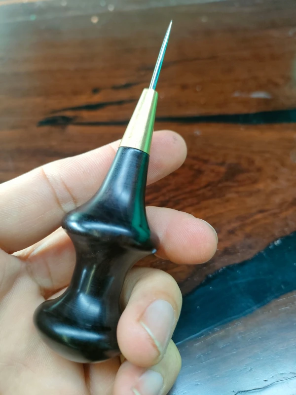 Ebony Round Awl