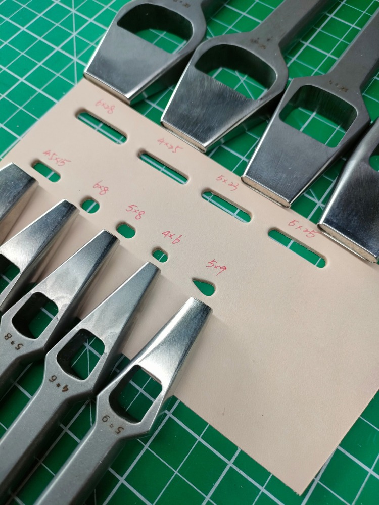 KL Custom Premium Belt and Strap Oblong Punch
