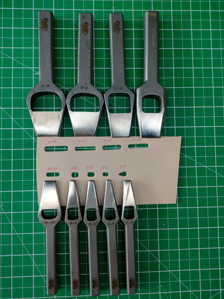 KL Custom Premium Belt and Strap Oblong Punch