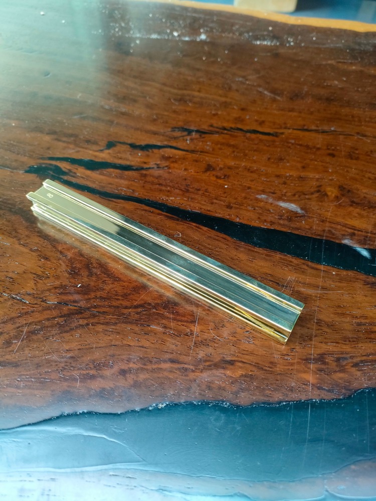 KL Solid Brass Zipper Guide