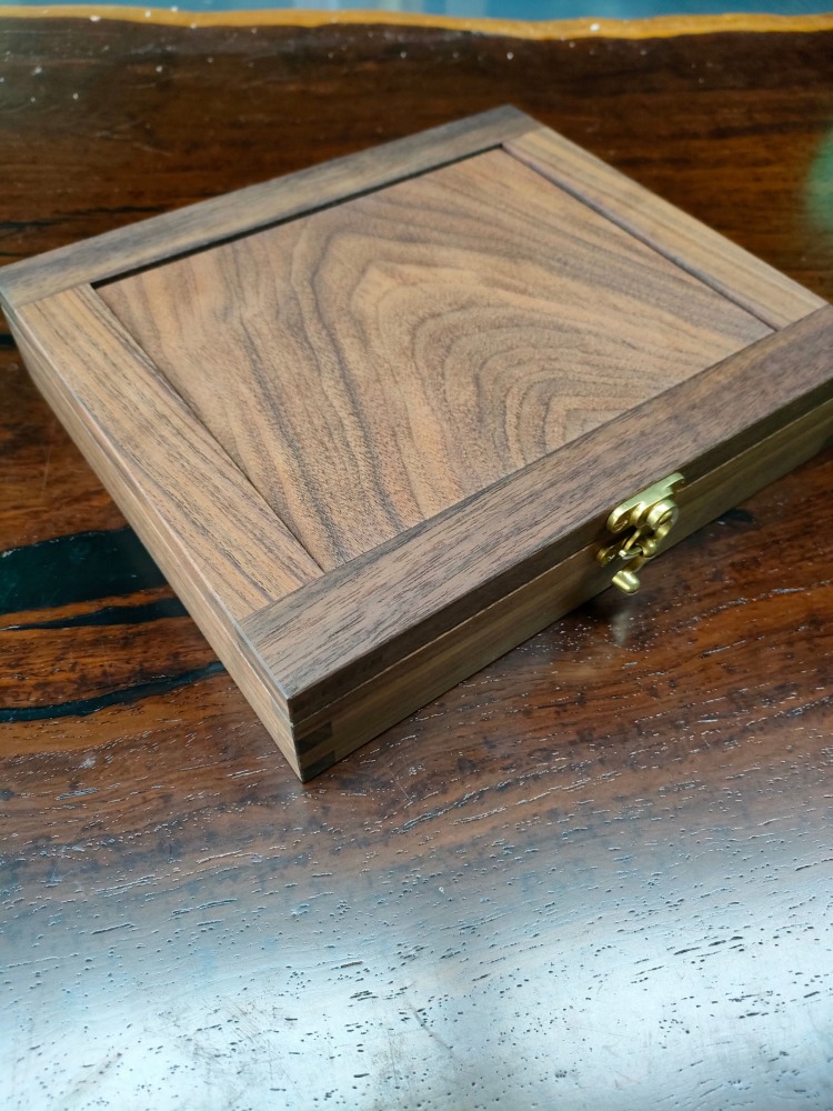 Walnut Alphabet Stamp Box for Kingsley\Franklin