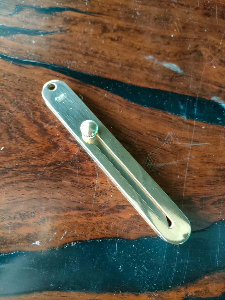Brass Utility Knife (9mm Blade)