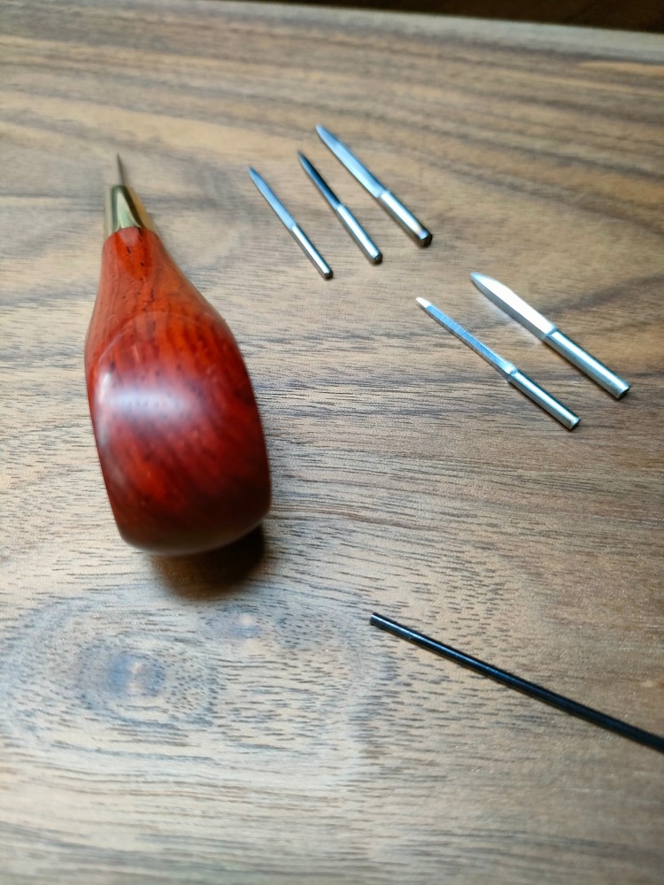 Interchangeable Straight Awl Handle