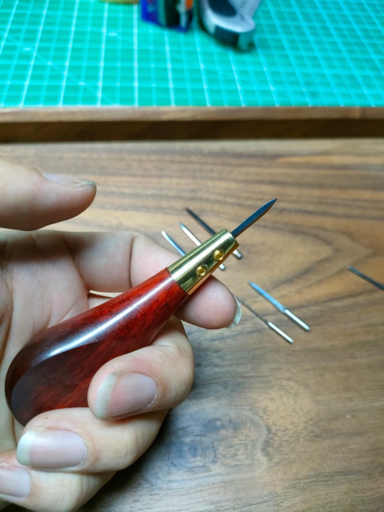Interchangeable Straight Awl Handle