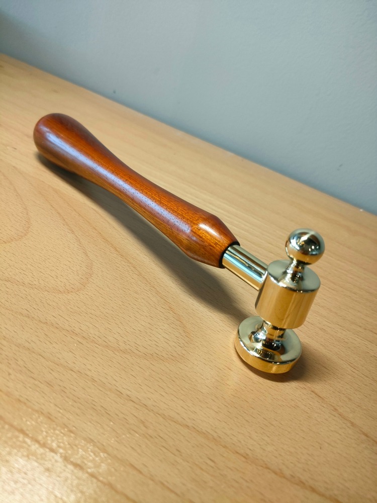 KL solid brass hammer