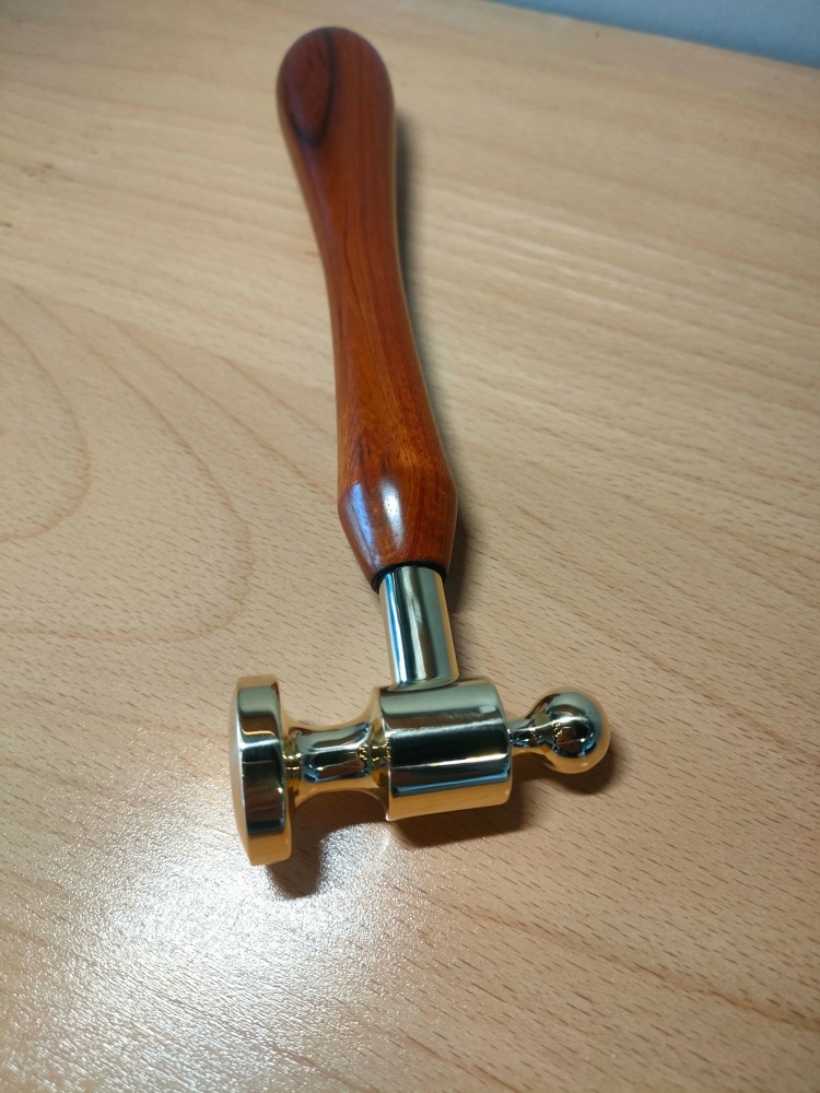 KL solid brass hammer