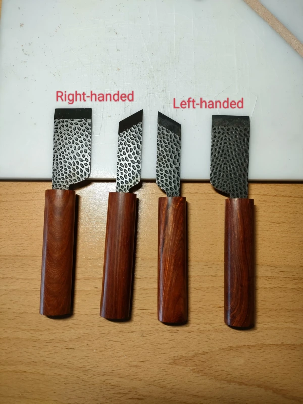 Japanese Style Forged Cutting / Skiving Knife