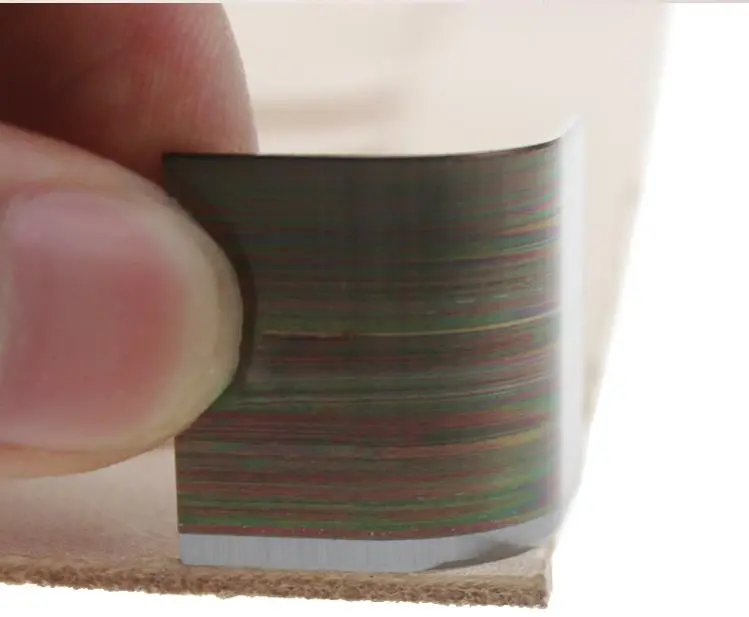Radius punch die set