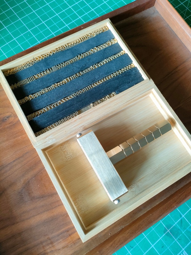 (Updated) New Quality Brass Alphabet Stamp Set