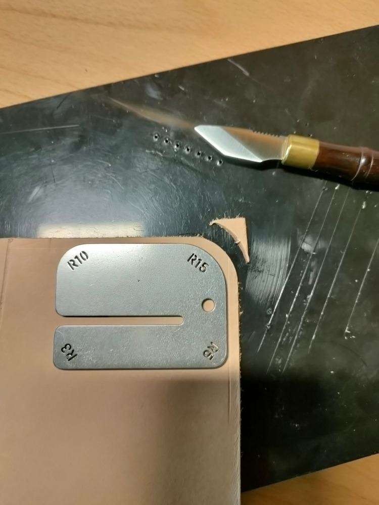 Stainless steel pull-out plate&radius JIG
