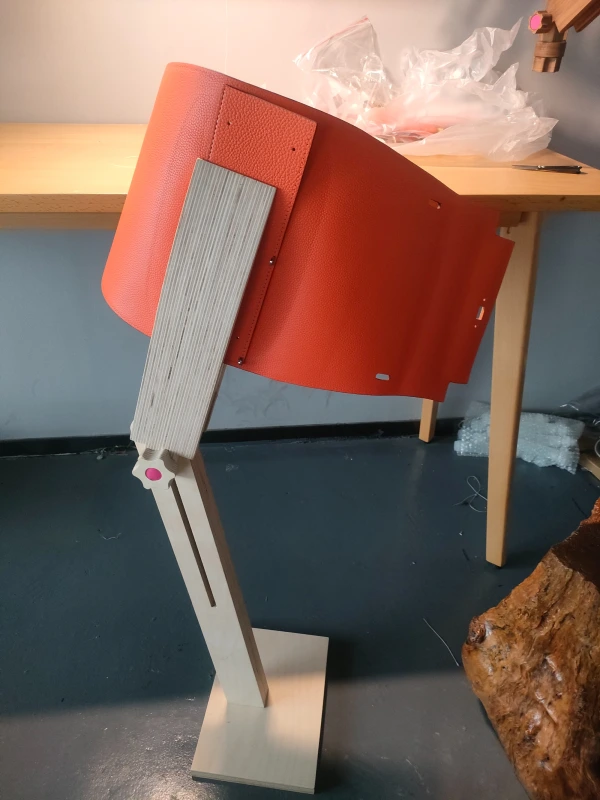Custom made stand stitching pony