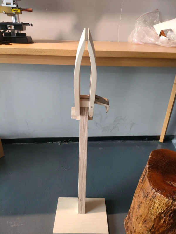 Custom made stand stitching pony
