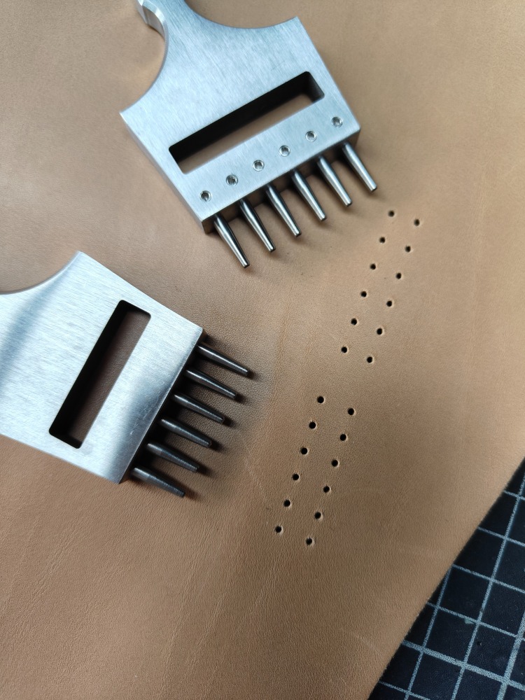 Watch strap punch 6 prong