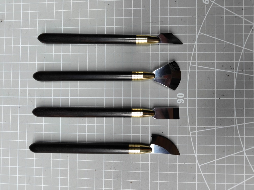 Pattern knife set