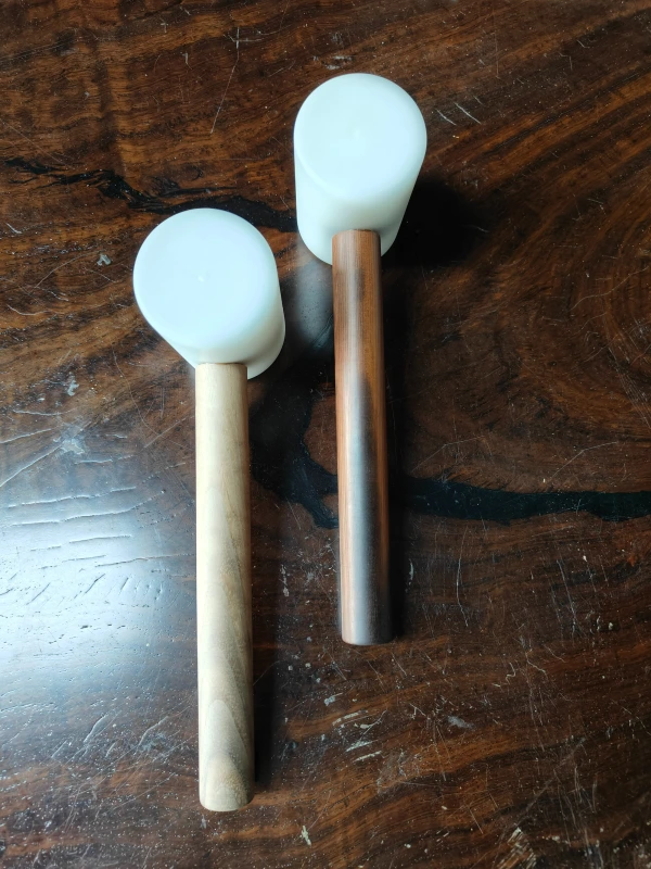 Nylon hammer for stiching iron and punch