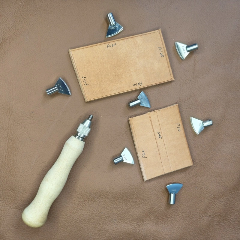 Replaceable electric creaser machine tip&hand creasing tip