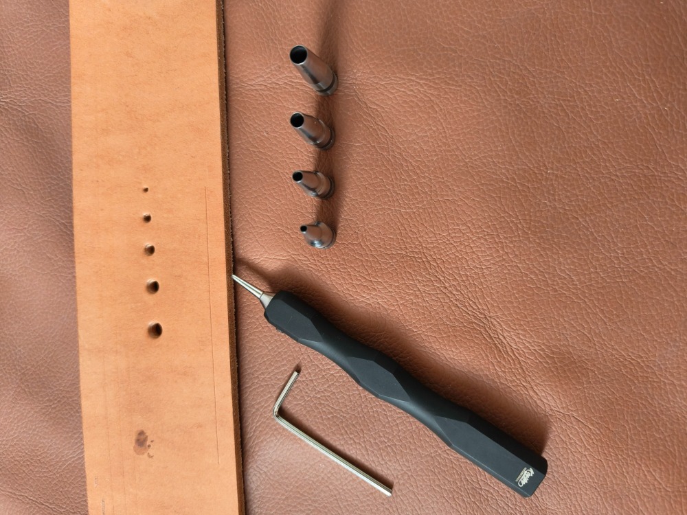 New KL black hole punch 1-5mm  (interchangable tip)