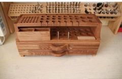 Double tray rack with Elm