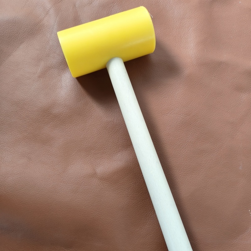 Nylon hammer for stiching iron and punch
