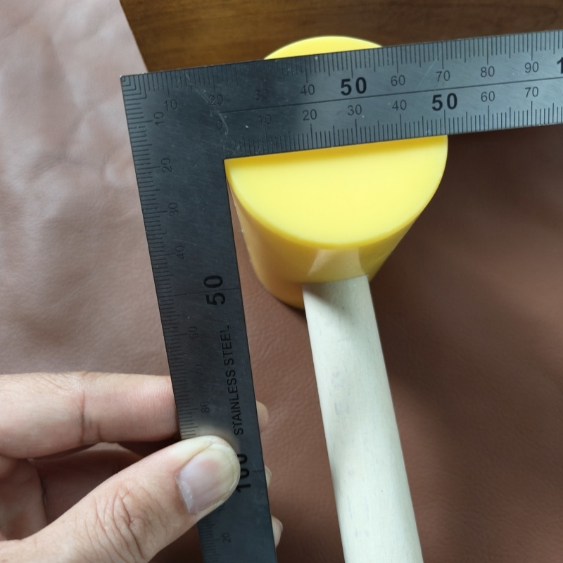 Nylon hammer for stiching iron and punch