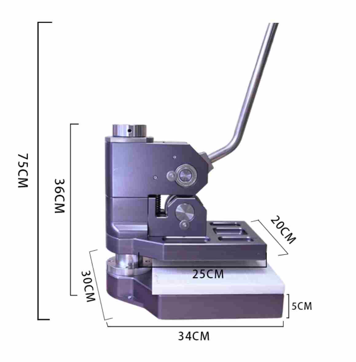 Click Press Heavy duty click press machine for leather dies
