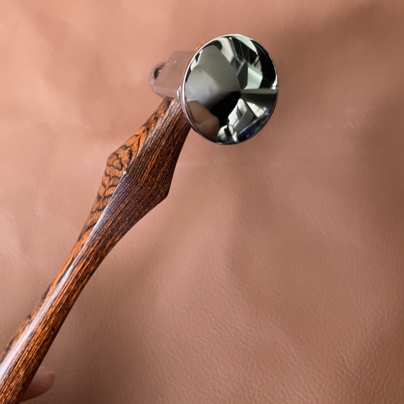 Mirror polished stainless steel taping hammer